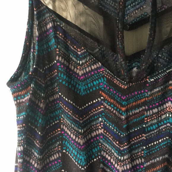 Multi Color Chevron dress - Picture 3 of 3